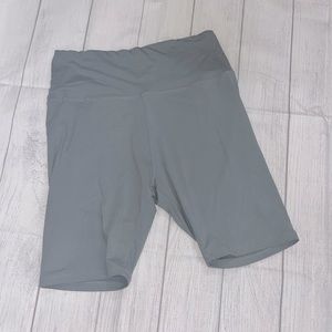 Light Gray Biker Shorts L/XL
